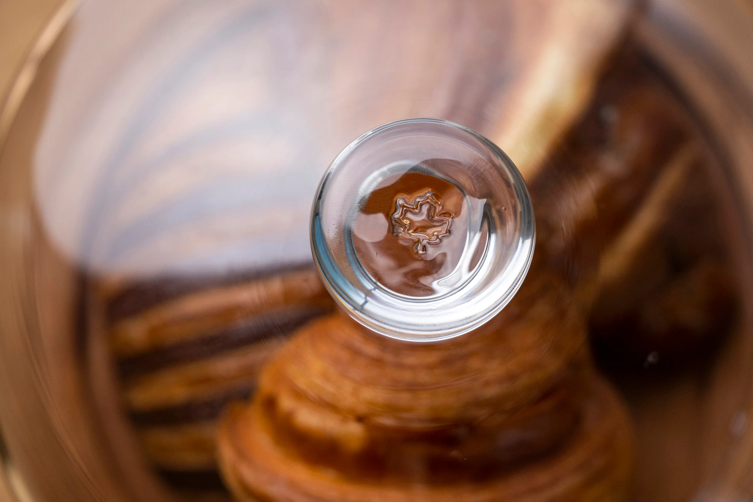 Cloche Dome with Cherry Wood Base by Blackpoint Woodworking & furthurdesign - Image 3